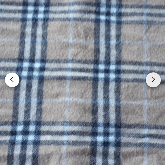 Burberry Vintage Scarf Nova Check lambs Wool scotland 90s - Picture 6 of 11